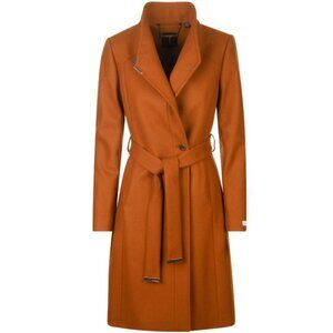 Ted Baker Long Belted Wrap Coat
